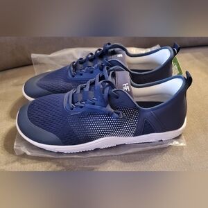 Navy Blue Athletic Sneakers